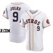 Corey Julks Men's Houston Astros White Authentic 2022 World Series Champions Home Jersey