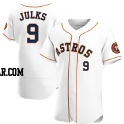 Corey Julks Men's Houston Astros White Authentic Home Jersey