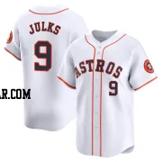 Corey Julks Men's Houston Astros White Limited Home Jersey