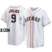 Corey Julks Men's Houston Astros White Replica 2022 World Series Home Jersey