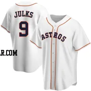 Corey Julks Men's Houston Astros White Replica Home Jersey