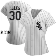 Corey Julks Women's Chicago White Sox White Authentic Home Jersey