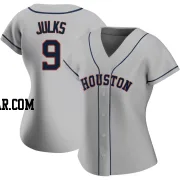 Corey Julks Women's Houston Astros Gray Authentic Road 2020 Jersey