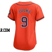 Corey Julks Women's Houston Astros Orange Limited Alternate Jersey