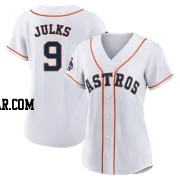 Corey Julks Women's Houston Astros White Authentic 2022 World Series Champions Home Jersey