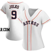 Corey Julks Women's Houston Astros White Replica Home Jersey