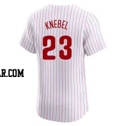 Corey Knebel Men's Philadelphia Phillies White Elite Home Jersey