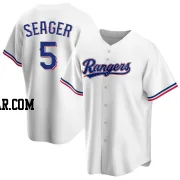 Corey Seager Men's Texas Rangers White Replica Home Jersey