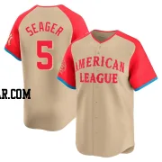 Corey Seager Youth Texas Rangers Cream Limited American League 2024 All-Star Game Jersey