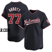 Cory Abbott Youth Washington Nationals Navy Limited Alternate Jersey