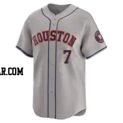 Craig Biggio Men's Houston Astros Gray Limited Away Jersey