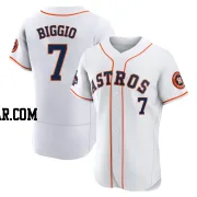 Craig Biggio Men's Houston Astros White Authentic 2022 World Series Champions Home Jersey