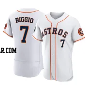 Craig Biggio Men's Houston Astros White Authentic 2022 World Series Home Jersey