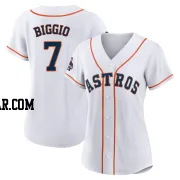 Craig Biggio Women's Houston Astros White Authentic 2022 World Series Champions Home Jersey