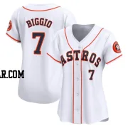 Craig Biggio Women's Houston Astros White Limited Home Jersey