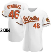 Craig Kimbrel Men's Baltimore Orioles White Authentic Home Jersey