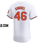 Craig Kimbrel Men's Baltimore Orioles White Elite Home Jersey