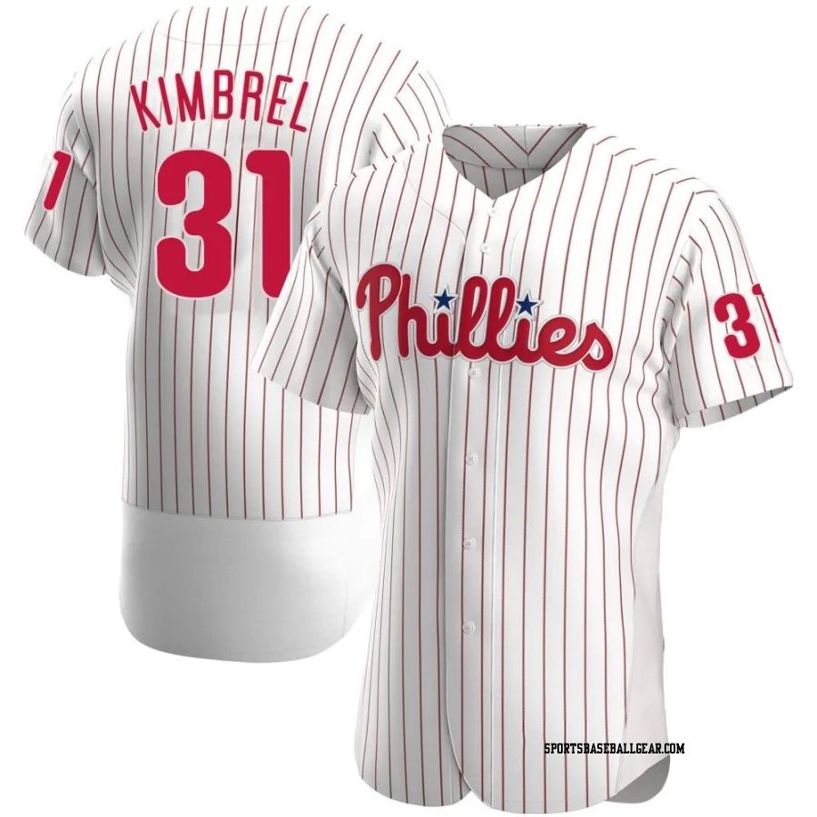 Craig Kimbrel Men's Philadelphia Phillies White Authentic Home Jersey