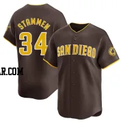 Craig Stammen Men's San Diego Padres Brown Limited Away Jersey