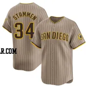 Craig Stammen Men's San Diego Padres Limited Tan Alternate Jersey