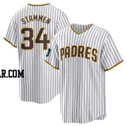 Craig Stammen Men's San Diego Padres White Replica 2024 World Tour Seoul Series Home Jersey