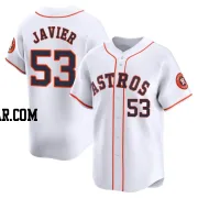 Cristian Javier Men's Houston Astros White Limited Home Jersey