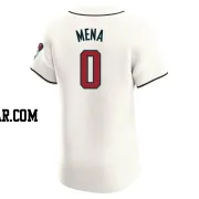 Cristian Mena Men's Arizona Diamondbacks Cream Elite Home Jersey