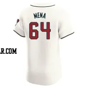 Cristian Mena Men's Arizona Diamondbacks Cream Elite Home Jersey