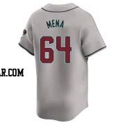 Cristian Mena Men's Arizona Diamondbacks Gray Limited Away Jersey