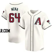 Cristian Mena Men's Arizona Diamondbacks White Limited Home Jersey