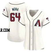 Cristian Mena Women's Arizona Diamondbacks White Limited Home Jersey