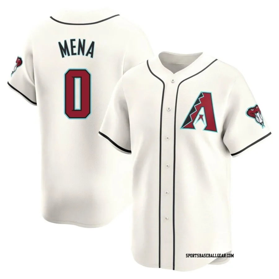 Cristian Mena Youth Arizona Diamondbacks White Limited Home Jersey