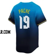 Cristian Pache Men's Philadelphia Phillies Blue Limited 2024 City Connect Jersey