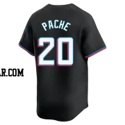 Cristian Pache Youth Miami Marlins Black Limited Alternate Jersey