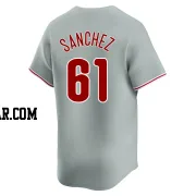 Cristopher Sanchez Men's Philadelphia Phillies Gray Limited Away Jersey