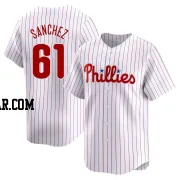 Cristopher Sanchez Youth Philadelphia Phillies White Limited Home Jersey