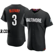 Curt Blefary Men's Baltimore Orioles Black Authentic 2023 City Connect Jersey