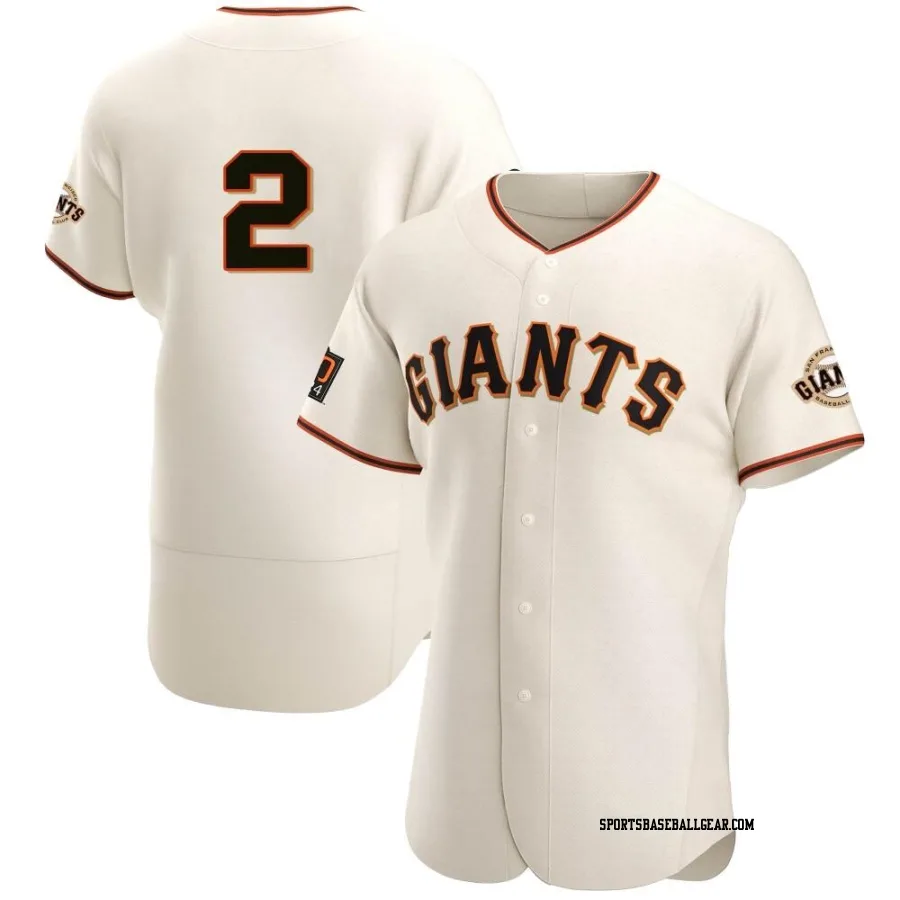 Curt Casali Men's San Francisco Giants Cream Authentic Home Jersey