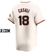 Curt Casali Men's San Francisco Giants Cream Elite Home Jersey