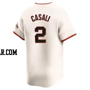 Curt Casali Men's San Francisco Giants Cream Elite Home Jersey