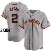 Curt Casali Men's San Francisco Giants Gray Limited Away Jersey