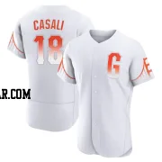 Curt Casali Men's San Francisco Giants White Authentic 2021 City Connect Jersey