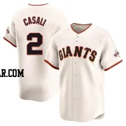 Curt Casali Youth San Francisco Giants Cream Limited Home Jersey