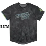 Curtis Mead Toddler Tampa Bay Rays Charcoal Limited 2024 City Connect Jersey