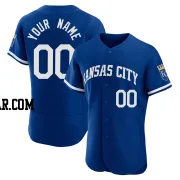 Custom Men's Kansas City Royals Royal Authentic 2022 Alternate Jersey