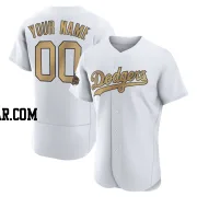 Custom Men's Los Angeles Dodgers White Game Authentic 2022 All-Star Jersey