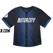 Custom Toddler Detroit Tigers Blue Limited & Preschool 2024 City Connect Jersey