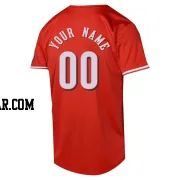 Custom Youth Cincinnati Reds Red Limited Alternate Jersey