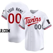 Custom Youth Minnesota Twins White Limited Home Jersey