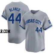 Dairon Blanco Men's Kansas City Royals Gray Limited Away Jersey